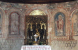 Chapel of Castle Tyrol with numerous early gothic mural paintings.
