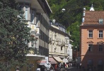 The Rennweg is one of the main streets of Merano.