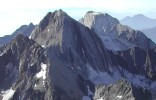 Grafspitze (3147 m) und Hohe Weisse (3278 m) in der Texelgruppe bei Meran.