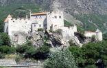 Kastelbell Castle at Kastelbell-Tschars in the Vinschgau in South Tyrol.